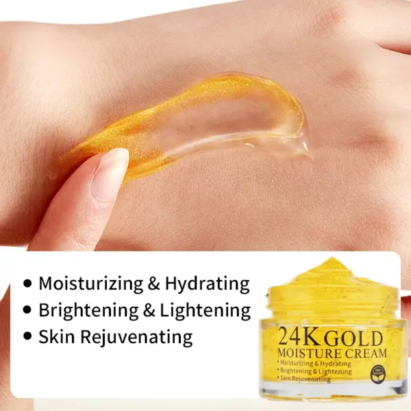 24k Gold Moisturizing Cream - Image 2