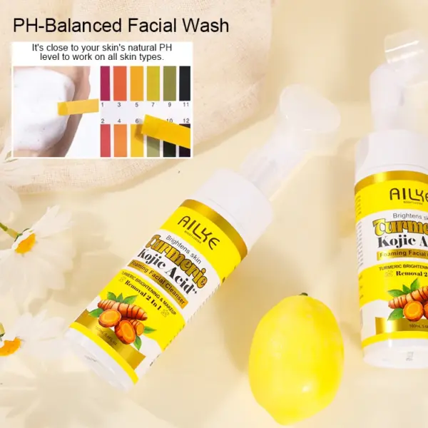 Turmeric Kojic Acid Facial Cleanser - Image 5