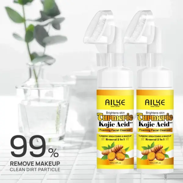 Turmeric Kojic Acid Facial Cleanser - Image 3